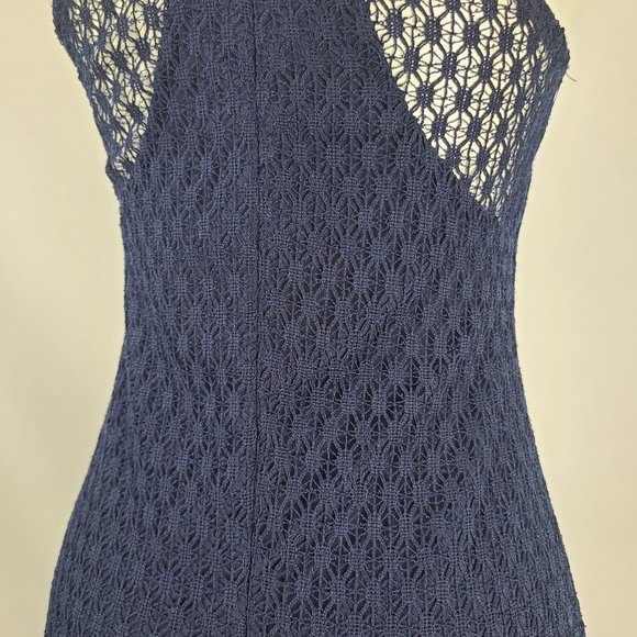 Le Chateau Navy Blue Mini Dress - Picture 9 of 14